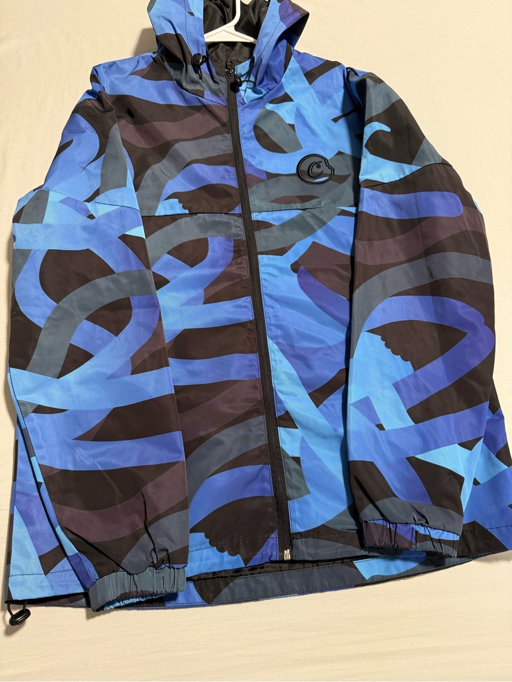 Gently used cookies windbreaker zip up